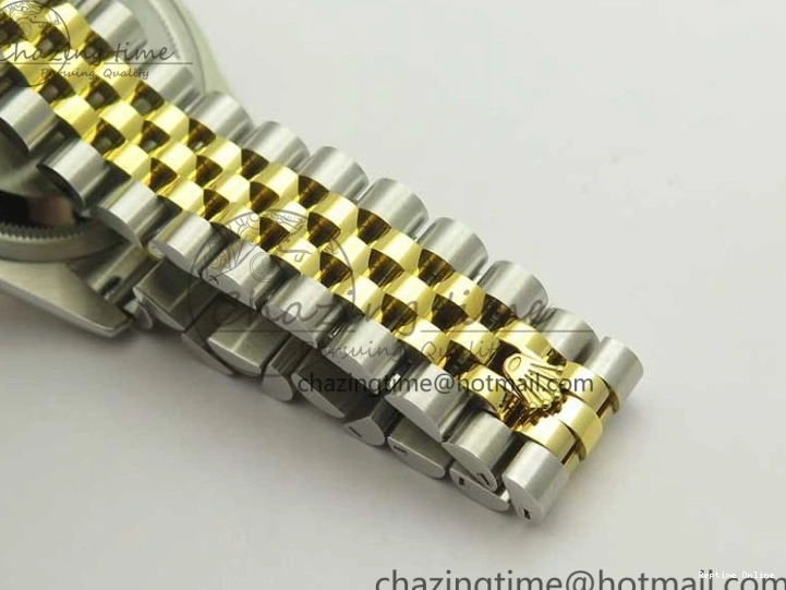 0413 DateJust 36 SS YG 126233 ARF 1:1 Best Edition Black Dial Stick Markers on SS YG Jubilee Bracelet SH ModernLook 3432